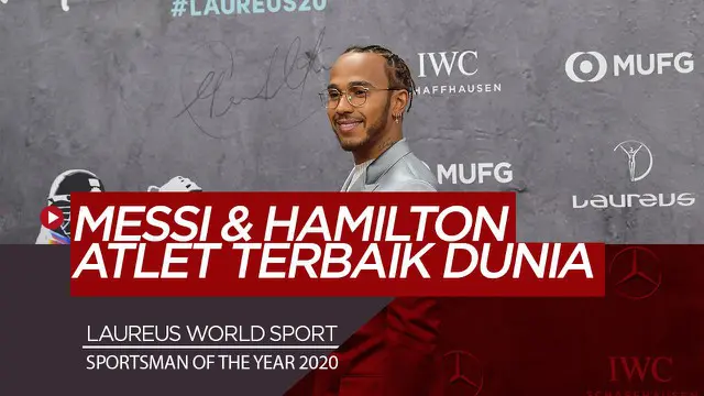 Berita Video Lionel Messi dan Lewis Hamilton menangi Laureus World Sports Awards 2020