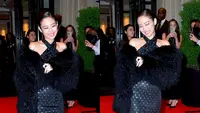 Tampil kontras, Jennie BLACKPINK menunjukkan pesona bak madam eropa di after-party Met Gala 2024.