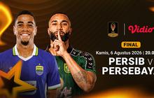Final Piala Presiden 2026 - Persib vs Persebaya: Duel Panas Pramusim! Saksikan Hanya di Vidio