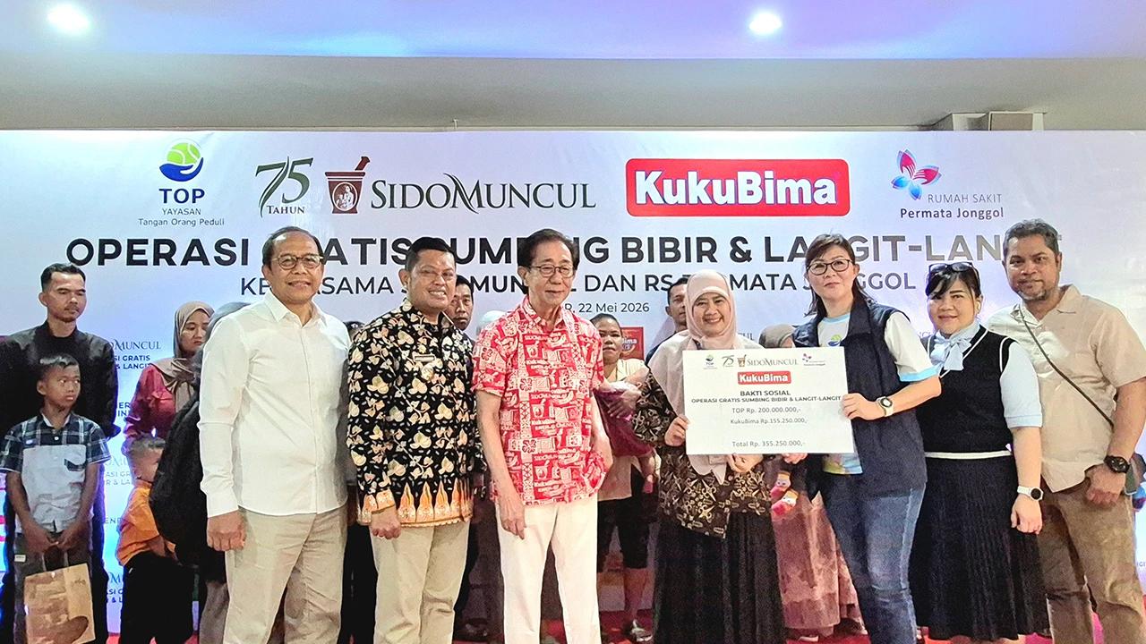 Dari Aksi Sosial ke Senyum Baru, KukuBima Sido Muncul dan Yayasan TOP Gelar Operasi Bibir Sumbing Gratis