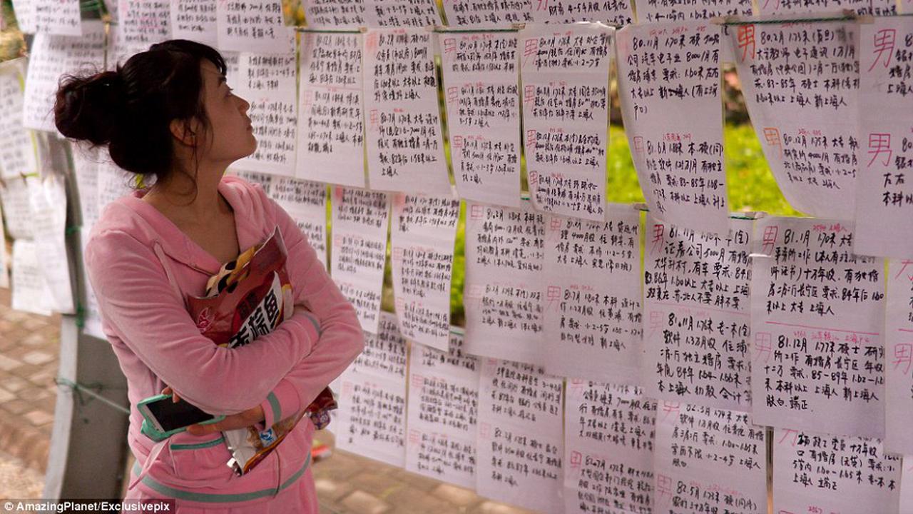 Cara Unik Mencari Belahan Hati di Pasar Jodoh Tiongkok