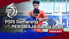 Berita Video, Highlights Pertandingan PSIS Semarang Vs Persiraja Banda Aceh pada Sabtu (18/9/2021)