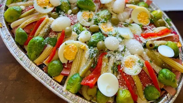 Fiambre makanan khas Guatemala