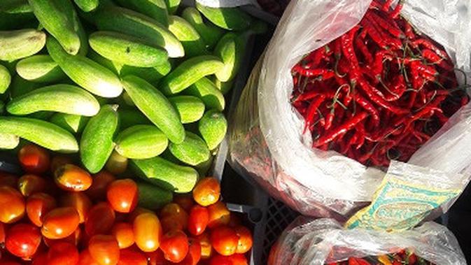 Harga Sayur Di Pasar Tradisional Stabil Bisnis Liputan6 Com