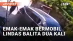 Kejadian tragis menimpa seorang balita di Panakkukang, Makassar. IR terlindas mobil Pajero Sport yang dikemudikan wanita berinisial AT pada 18 Agustus 2023 lalu. Terekam IR terlindas mobil AT dua kali hingga buat ibu korban panik.