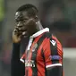 Mario Balotelli berpotensi kembali masuk Timnas Italia setelah tampil cemerlang bersama Nice. (AP Photo/Claude Paris)