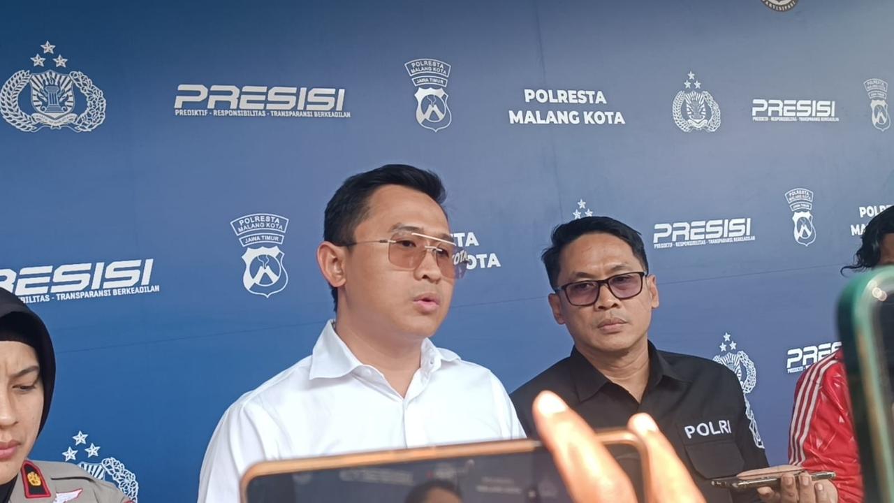 Penangkapan mahasiswa Stikes di Malang usai bunuh teman di asrama kampus. (istimewa).