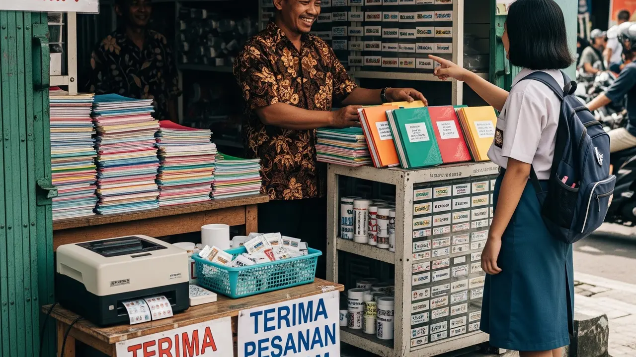 Ide Bisnis Kebutuhan Sekolah yang Menguntungkan (AI Generated)