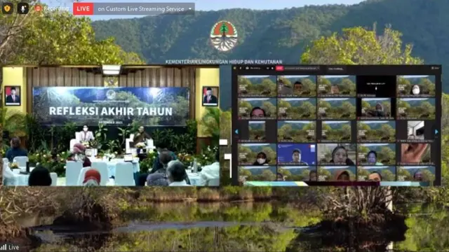 Refleksi Akhir Tahun 2021 Kementerian Lingkungan Hidup dan Kehutanan (KLHK)