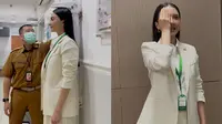Tampilan Modis Raline Shah Saat Cek Kesehatan Gratis di Puskesmas. (Dok:&nbsp;https://www.instagram.com/reel/DHTaPOJBoO5/?utm_source=ig_web_copy_link&amp;igsh=MzRlODBiNWFlZA==)