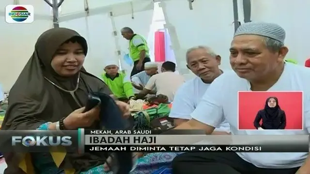 Jelang kepulangan ke Tanah Air, jemaah haji Indonesia diimbau untuk jaga kondisi tubuh.