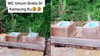 Viral Toilet Umum Gratis Ini Bikin Ngakak. (Sumber: TikTok/ @callme_beni21)