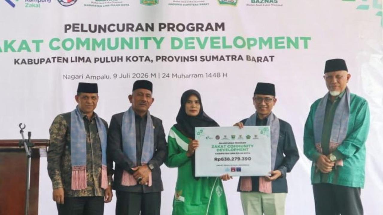 Baznas Luncurkan Program Kampung Zakat di Sumbar, Tingkatkan Ekonomi Mustahik Lewat Tenun