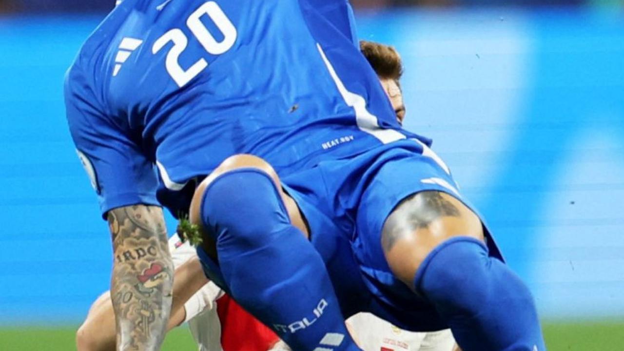 Dalam duel yang berlangsung di Red Bull Arena, Leipzig, Selasa (25/6/2024) dini hari WIB, Italia lebih dulu tertinggal dari Kroasia.&nbsp;Foto: Reuters