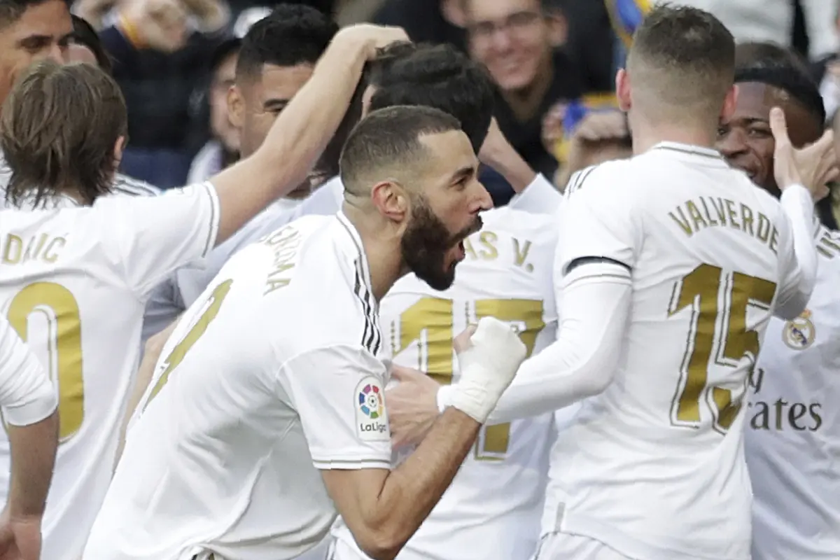 Karim Benzema Antar Real Madrid Bungkam Atletico Madrid