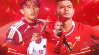 Timnas Indonesia - Legenda Timnas Indonesia di Piala AFF: Boaz, Kurniawan, Ilham, Bambang Pamungkas (Bola.com/Adreanus Titus/Geaby Fadhilatu Sholikha)