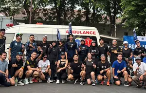 140 Pelari Pemanasan Jelang Jakarta Vertical Run 2026