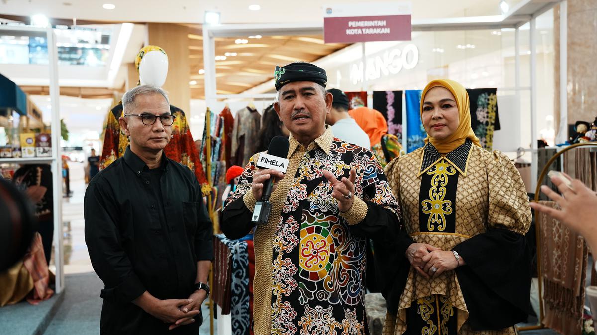Mengintip Keindahan dan Makna Filosofis Motif Batik Khas Tarakan Karya Dua Moong Tenun di Parade Wastra Nusantara 2025