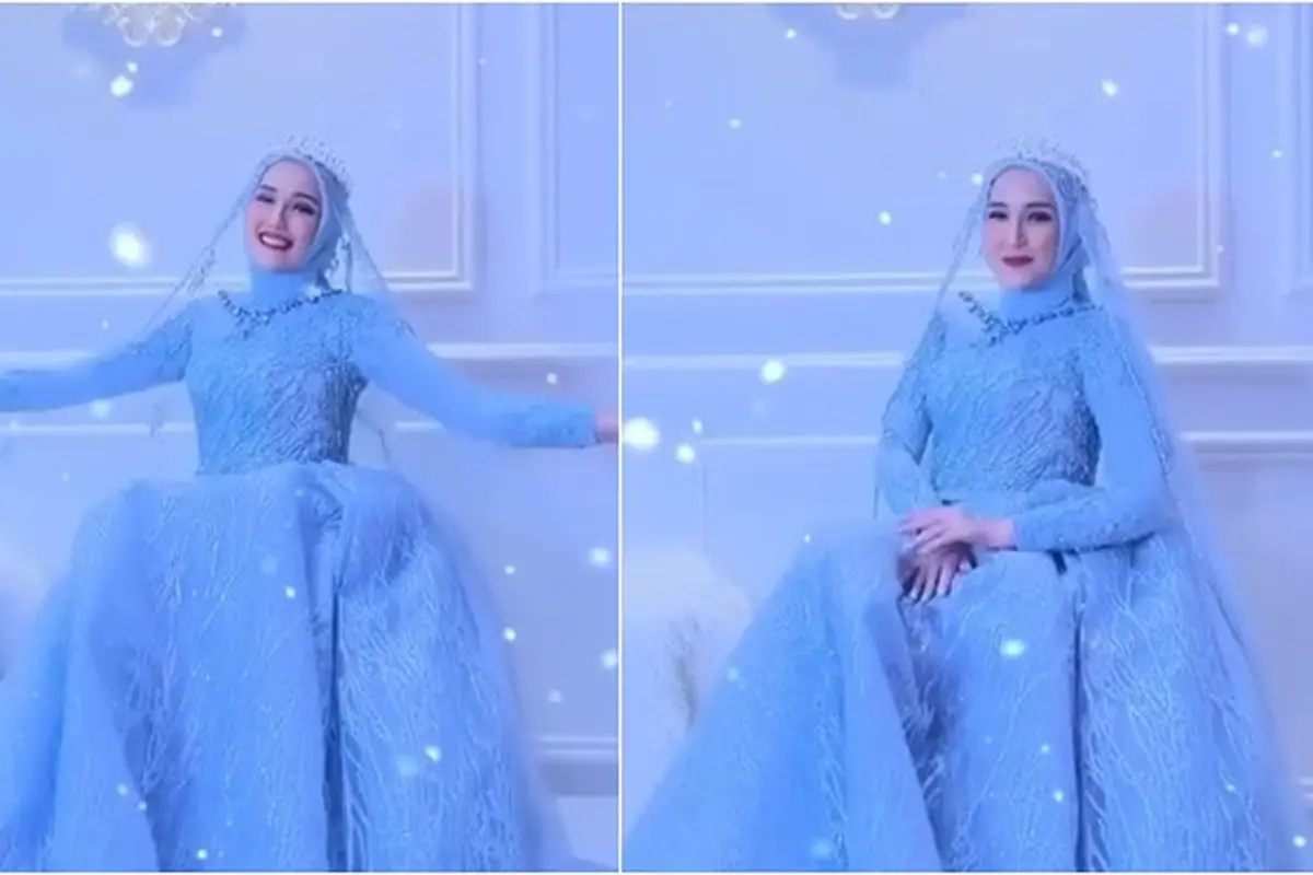 6 Pemotretan Adelia Pasha Tampil Jadi Princess Elsa Frozen Ini Curi Perhatian