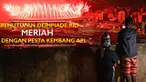 Olimpiade Rio 2016 resmi ditutup dengan dimeriahkan oleh pesta kembang api di Stadion Maracana, Rio de Janeiro, Brasil pada Minggu (21/8/2016).