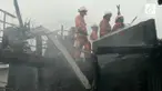 Kebakaran melanda sebuah rumah kos di kawasan Grogol Jakarta Barat. Akibat Kebakaran 25 kamar kos hangus terbakar