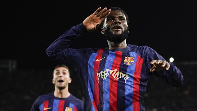 Foto: Gol Injury Time Franck Kessie Bawa Barcelona Menangkan El Classico, Blaugrana Semakin Tak Terkejar oleh Real Madrid di Liga Spanyol