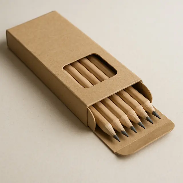 Kotak pensil dari kardus (Image by ChatGPT)