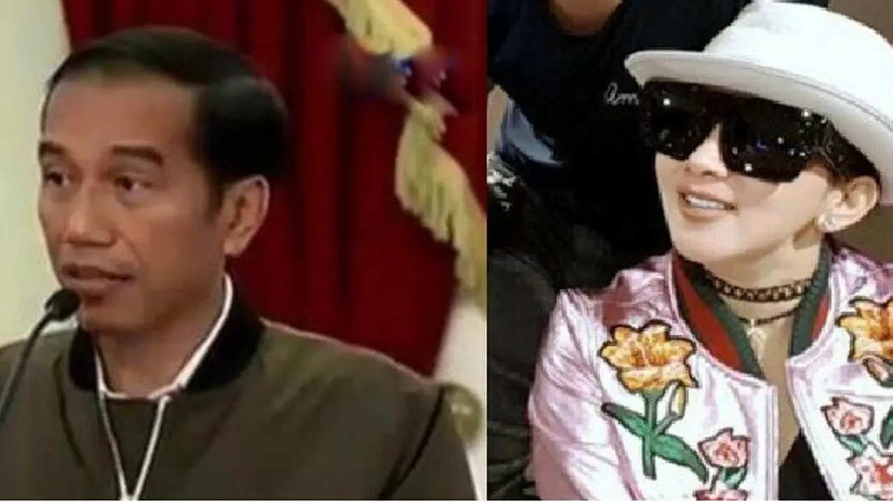 Tidak Hanya Jokowi, Syahrini Juga Gaya Gunakan Bomber Jacket