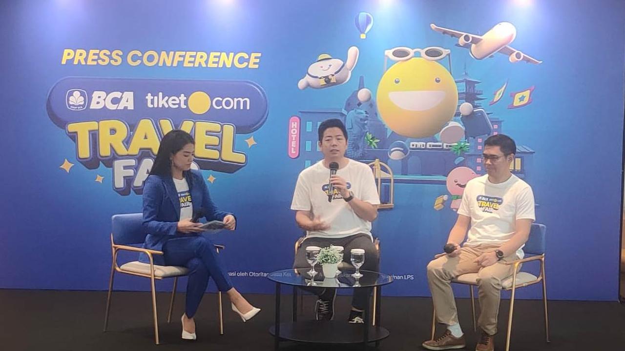 Konferensi Pers BCA tiket.com Travel Fair 2023