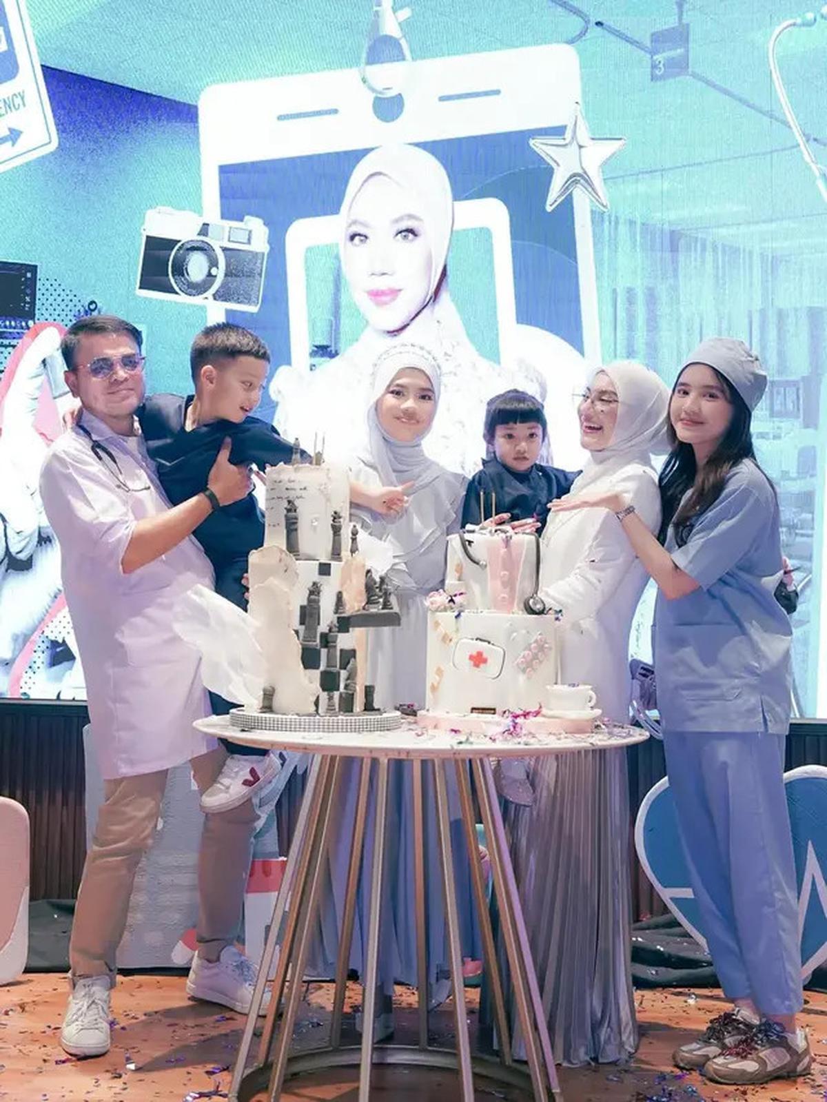 6 Potret Perayaan Ultah Syifa Mutiara, Anak Sambung Irish Bella Bertema Dokter