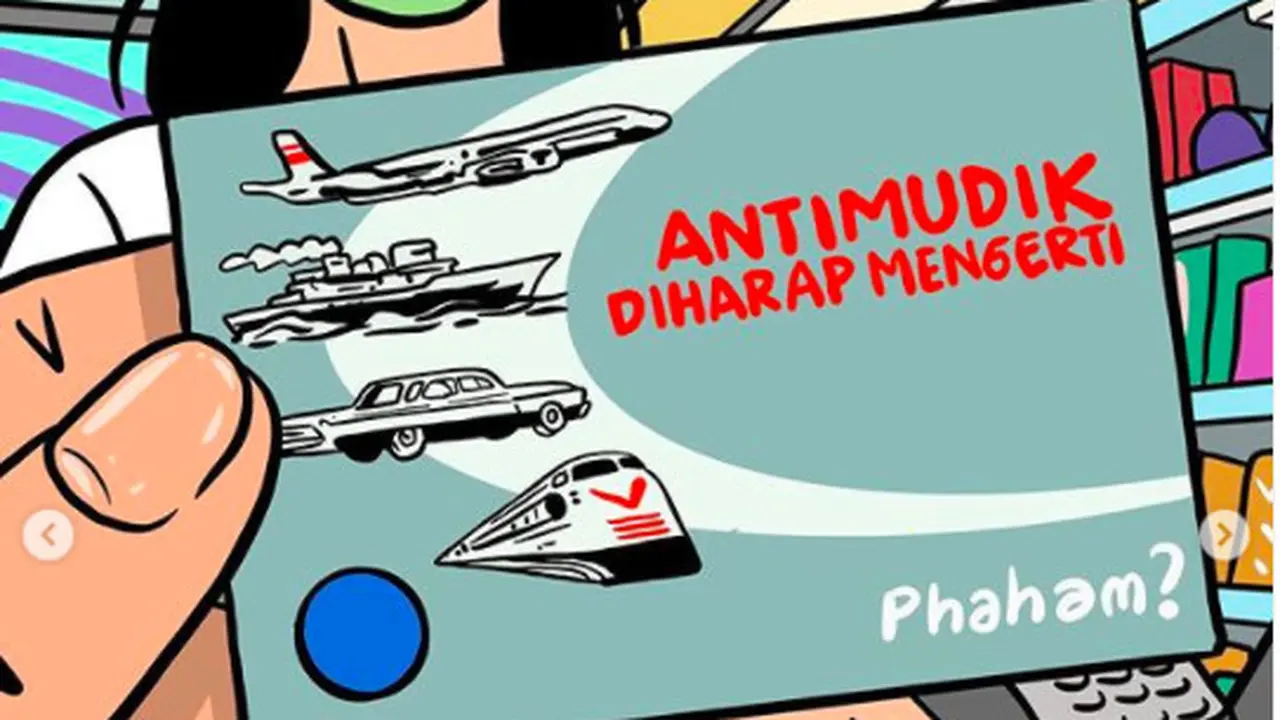 Super Nyeleneh, Imbauan Jangan Mudik Buatan Warganet