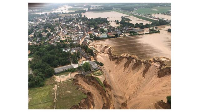 6 Potret Porak Poranda Jerman Usai Disapu Banjir Bandang