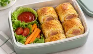 Resep Sandwich Gulung Sosis Keju yang Praktis untuk Bekal