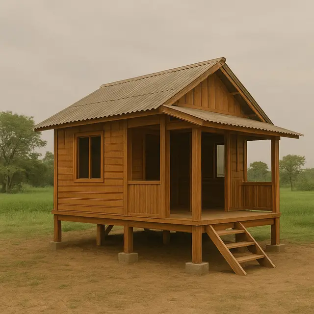 rumah kayu