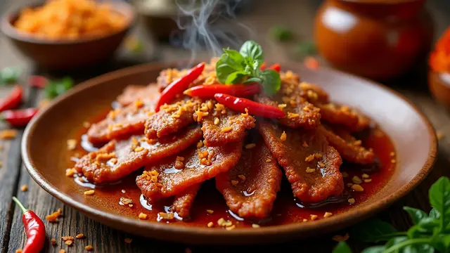 Resep Balado Daging Kering
