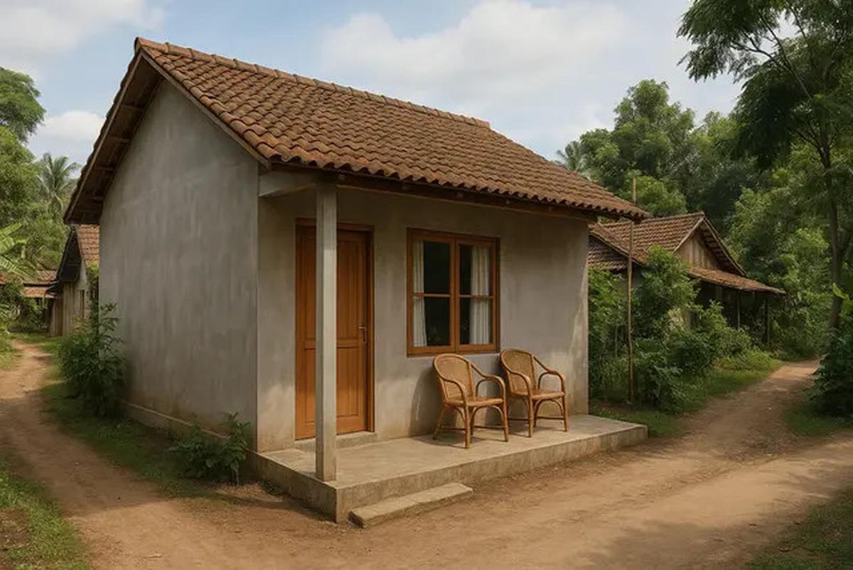 14 Gambar Rumah Sederhana Ukuran 6x9 di Kampung, Cocok untuk Hunian Nyaman dan Hemat Biaya