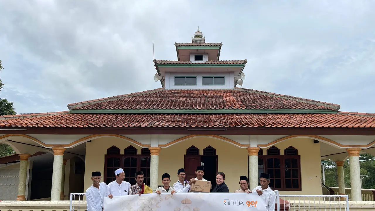 Sambut Ramadhan, 3 Masjid dan Pesantren Dapat Bantuan Lewat TOA Berbagi