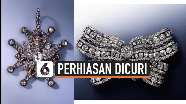 VIDEO: Tiga Set Perhiasan Antik Dicuri dari Museum Jerman