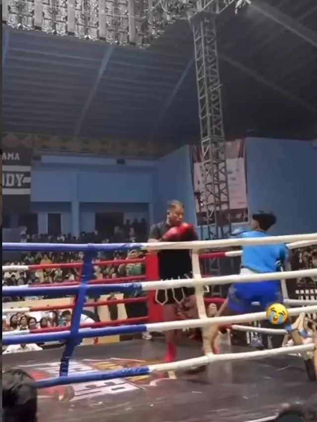 Dede Sunandar vs Vicky Prasetyo (credit: instagram.com/vickyprasetyo777)
