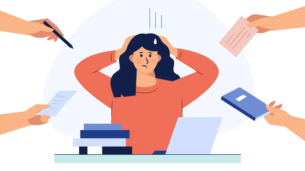 Ilustrasi merasa tidak dihargai, beban kerja, tugas