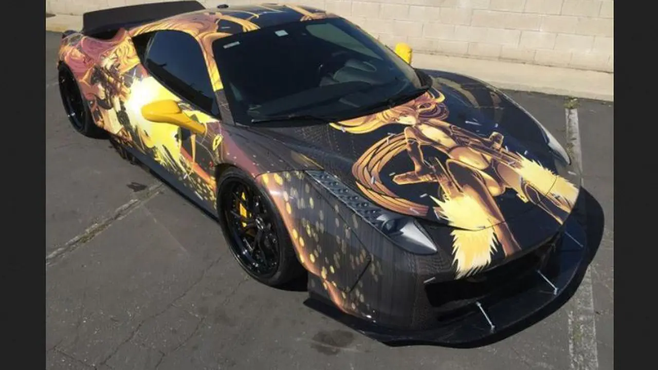 Modifikasi Ferrari 458