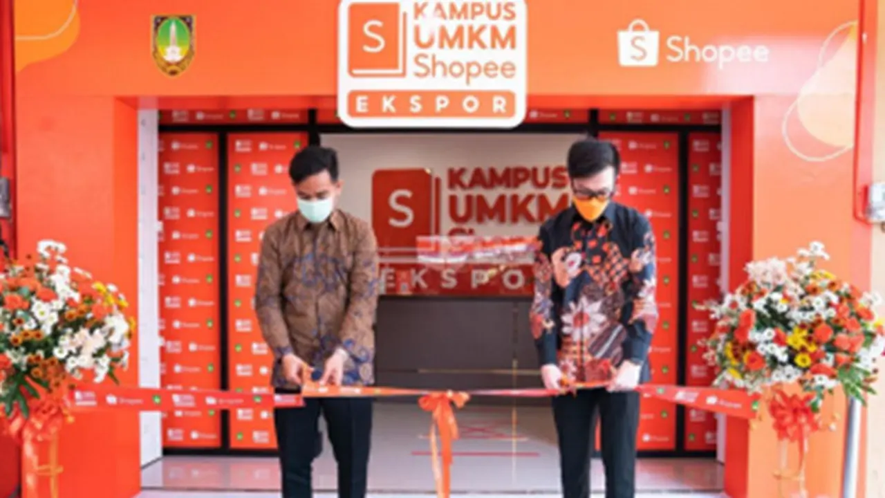 Menuju 10 Ribu Eksportir, Shopee dan Wali Kota Gibran Resmikan Kampus UMKM Shopee Ekspor
