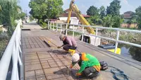 Polda Riau Rampungkan Pembangunan 110 Jembatan Merah Putih Presisi