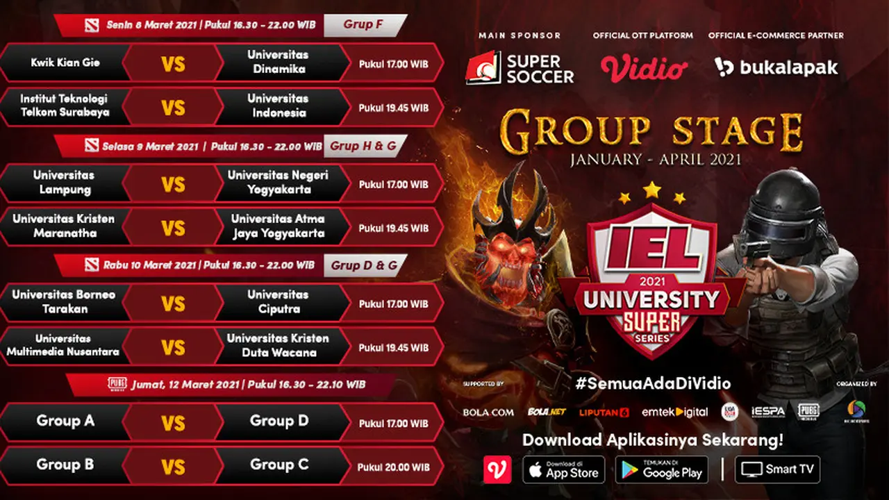 IEL University Super Series 2021