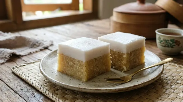 Kue Talam Gula Merah (Foto: Gemini AI)