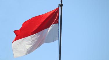 Ilustrasi bendera Indonesia, Merah Putih.