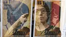 Foto multiple exposure istri aktivis HAM Munir, Suciwati saat menyampaikan keterangan bersama terkait 15 tahun terbunuhnya aktivis HAM Munir di Jakarta, Jumat (6/9/2019). Koalisi Keadilan untuk Munir mendesak pemerintah tegas dan serius menuntaskan kasus Munir. (Liputan6.com/Helmi Fithriansyah)