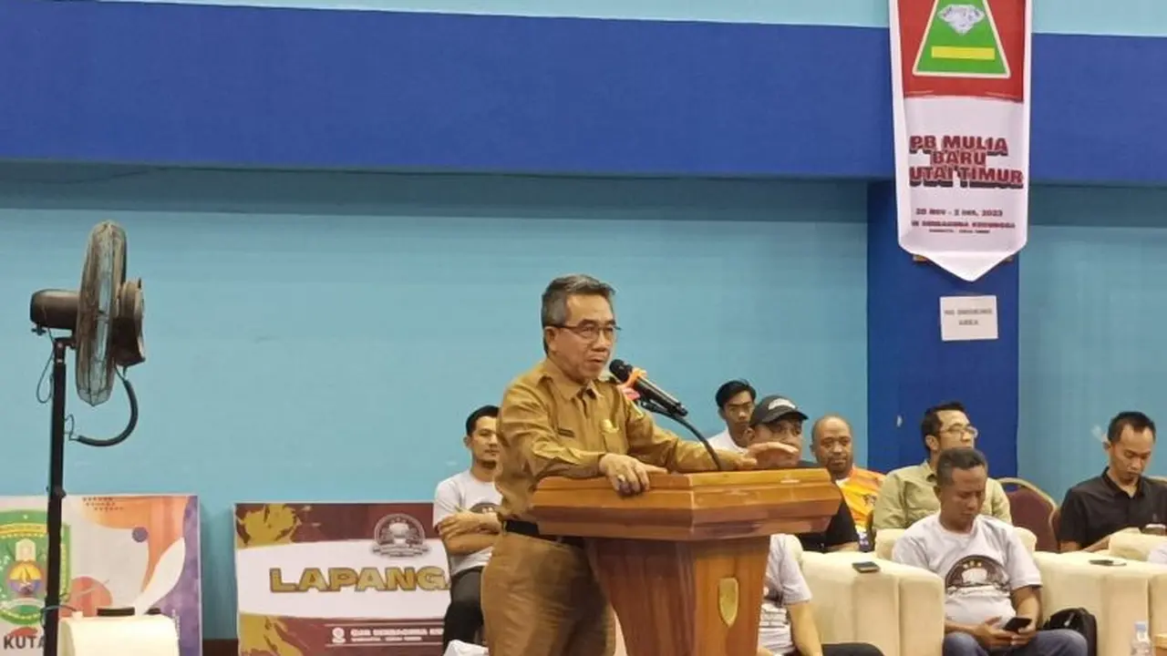 Gelar Banyak Turnamen, Bupati Kutai Timur: Tunjukkan Kemampuan dan Persaingan Sehat