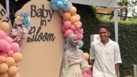 7 Potret Meriah Gender Reveal Adiba Khanza di Taman, Sambut Jenis Kelamin Anak