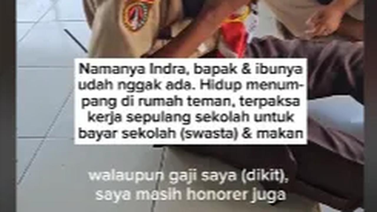 Sedihnya, Indra terpaksa menumpang di rumah temannya. <br>